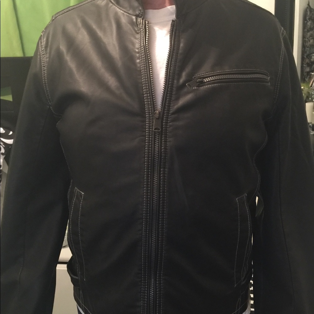 Faux Leather Men’s/Women’s Jacket